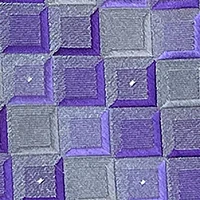 Textured Square Geometric Tie