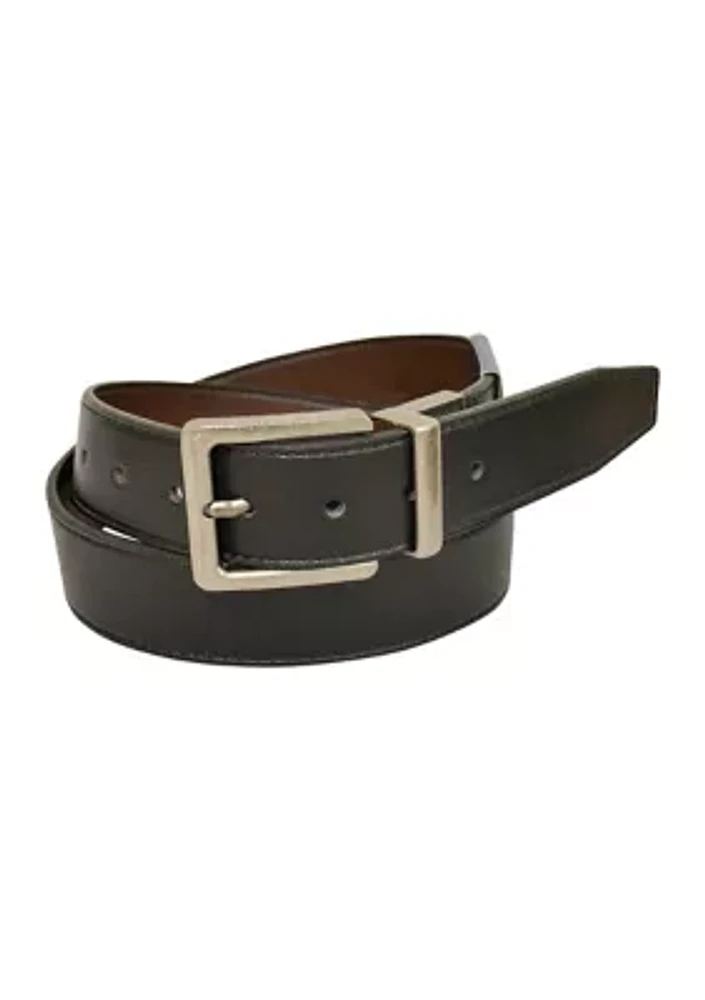 Big & Tall Chunky Buckle Reversible Belt