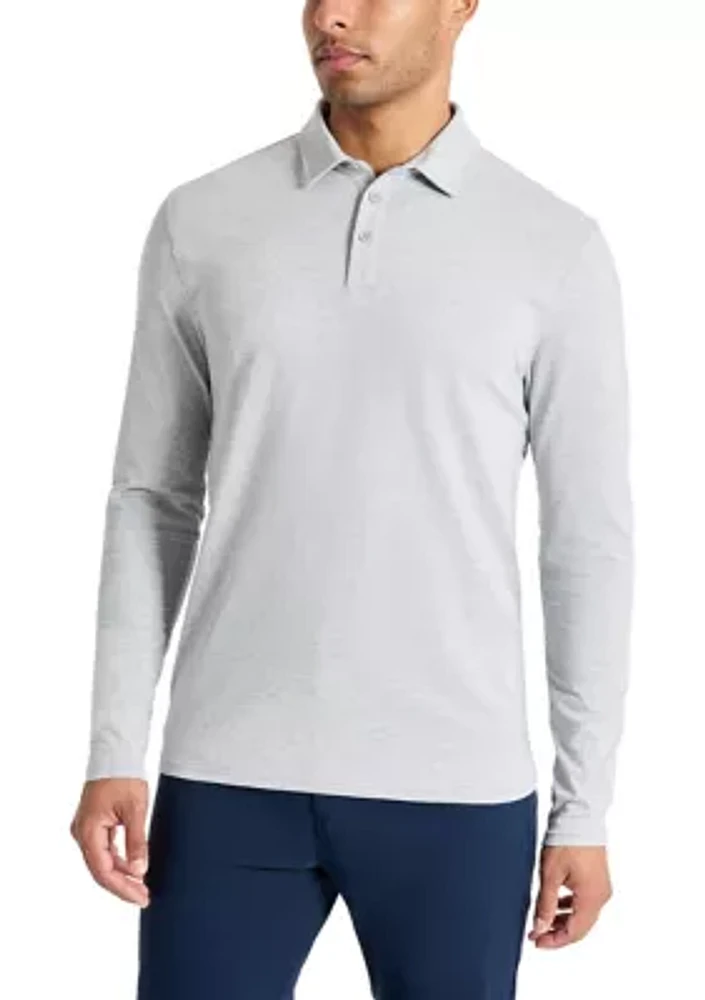 Sport Long Sleeve Polo Shirt