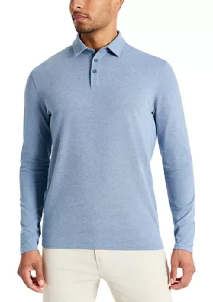 Sport Long Sleeve Polo Shirt