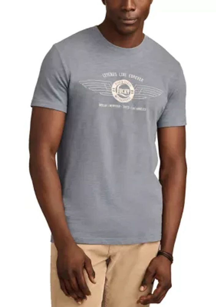 Lucky Wings Graphic T-Shirt