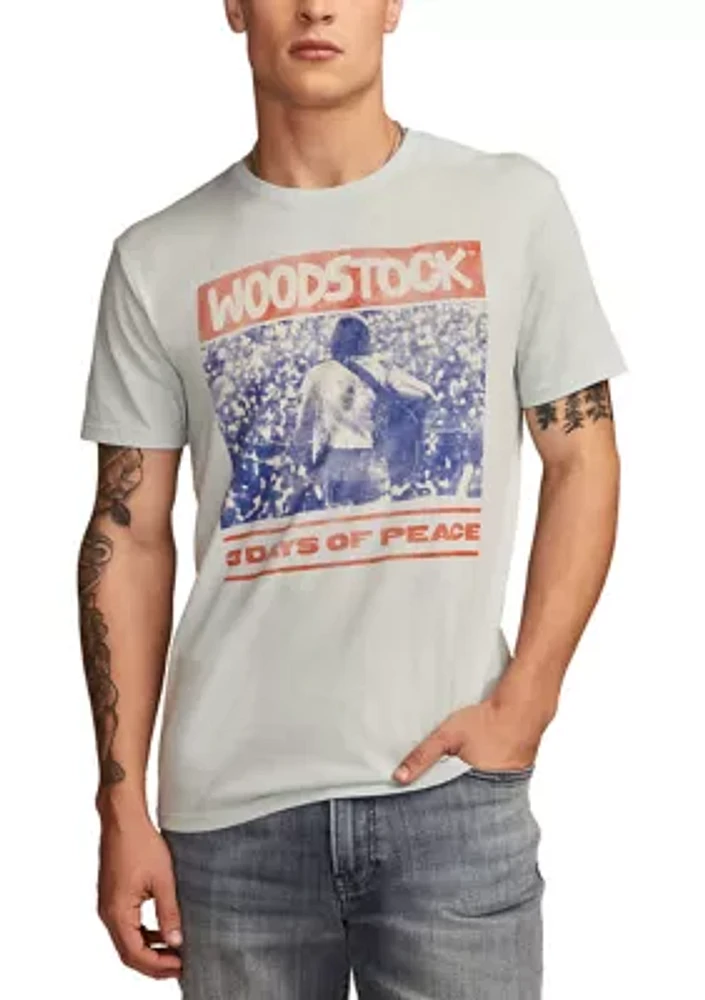 Woodstock Poster Graphic T-Shirt