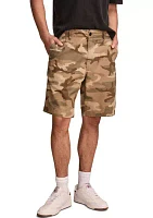 Camo Stretch Twill Shorts