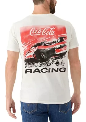 Men's Short Sleeve Coca Cola Racing Graphic T-Shirt