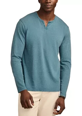 Big & Tall Venice Burnout Long Sleeve Shirt
