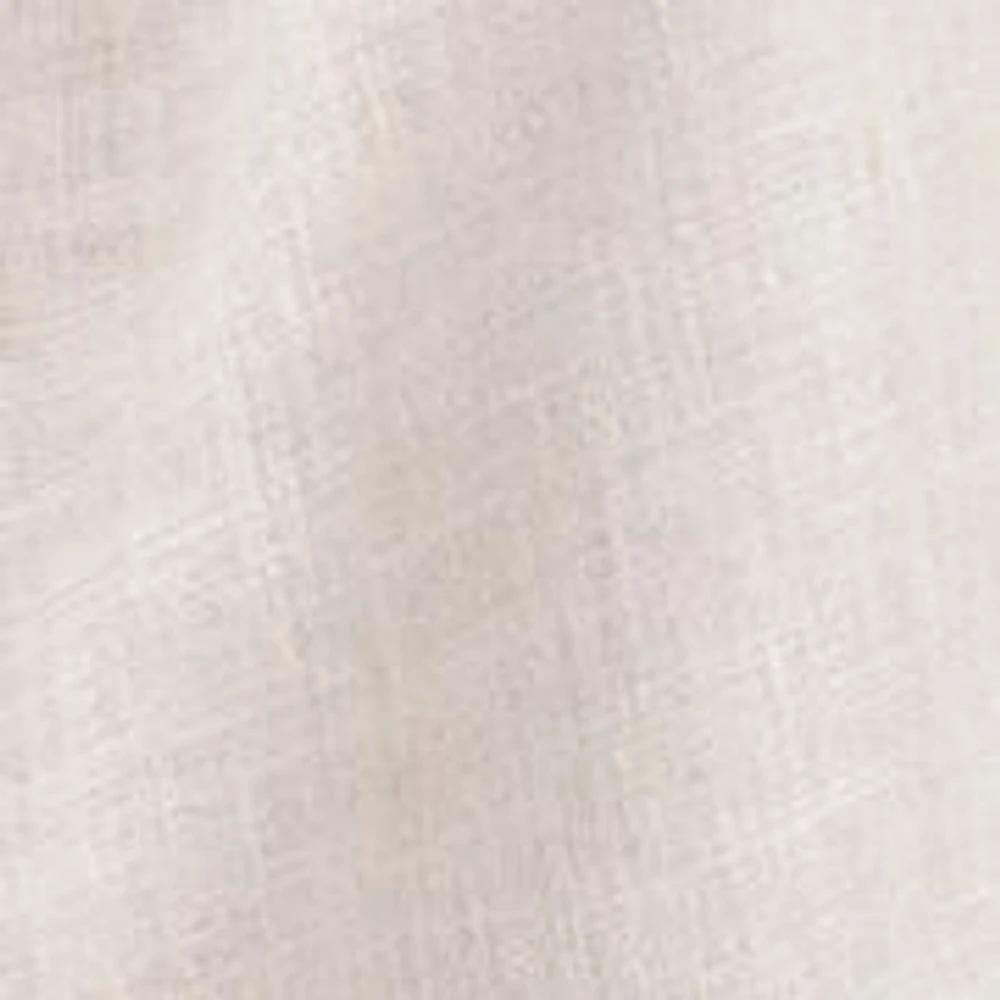 Linen Camp Collar Short Sleeve Shirt