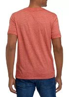 Venice Burnout V-Neck T-Shirt