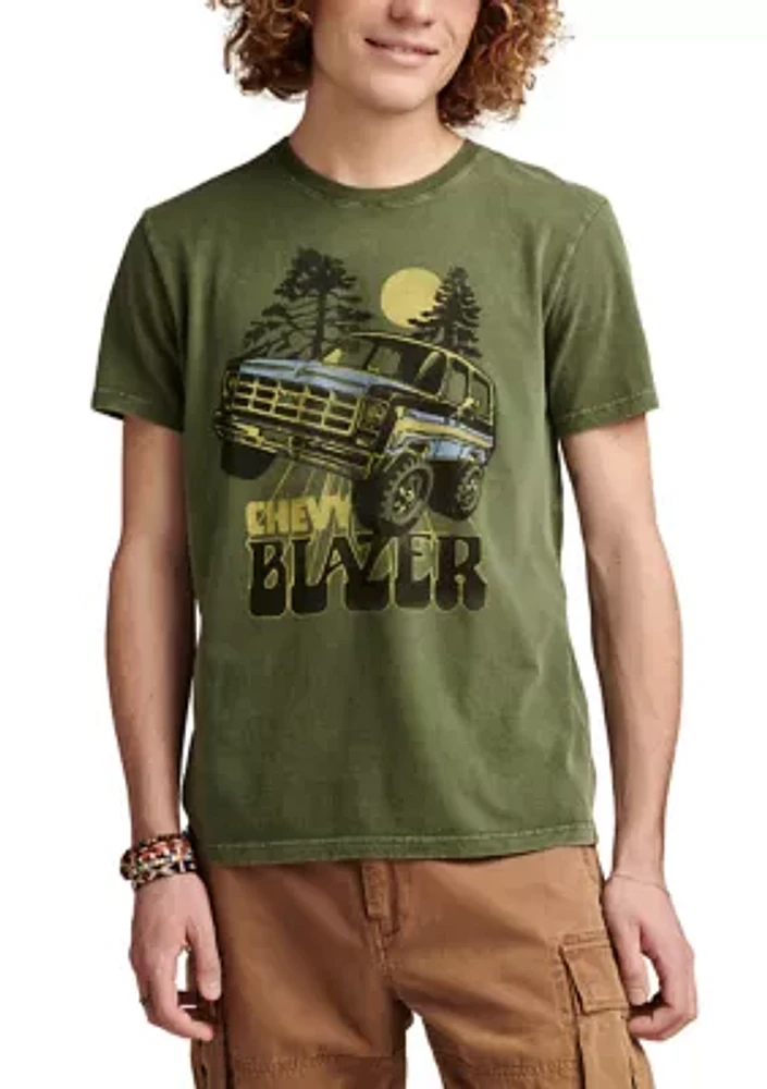 Big & Tall Chevy Blazer Short Sleeve Graphic T-Shirt