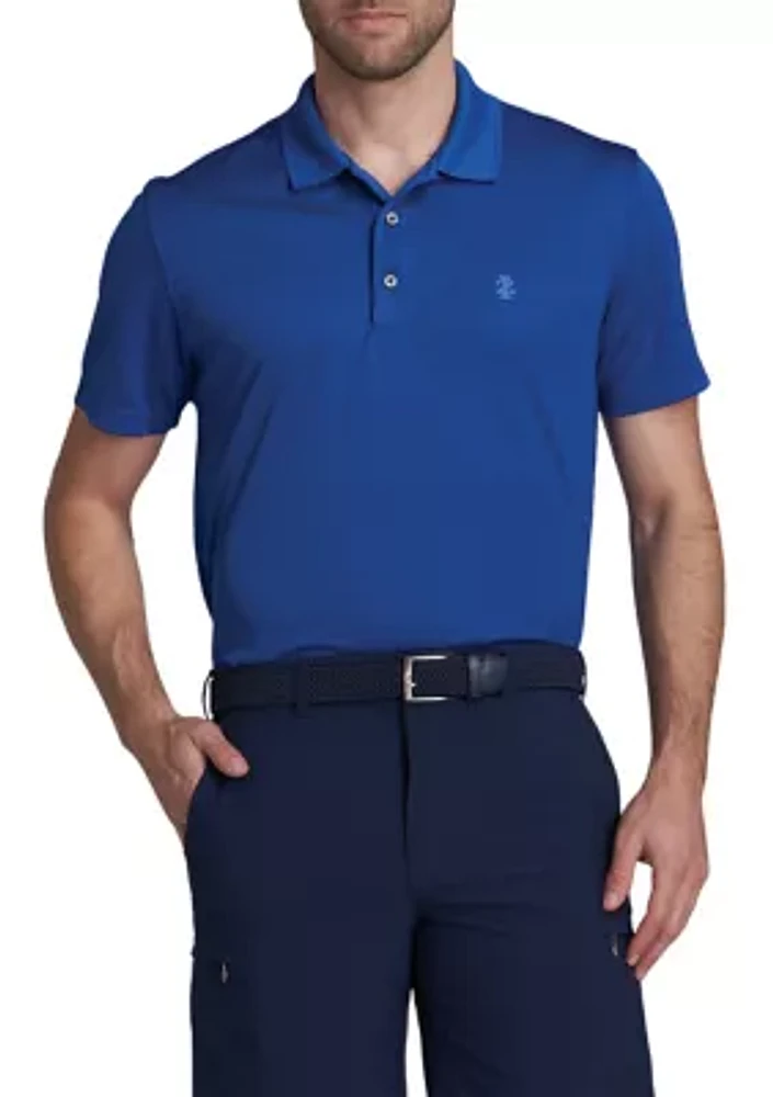 Golf Grid Polo Shirt
