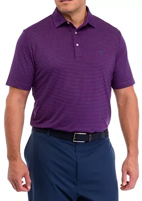 Big & Tall SWINGFLEX ELITE - Clubhouse Bar Stripe Polo Shirt