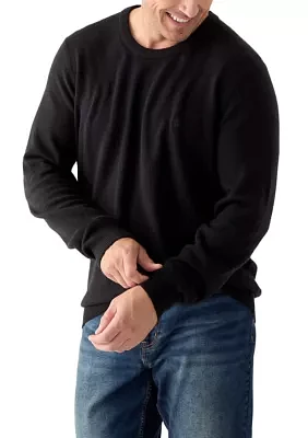 Big & Tall Soft Touch Jersey Crew Neck Sweater