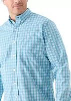 Big & Tall Comfort Plus Woven Performance Button Down Shirt