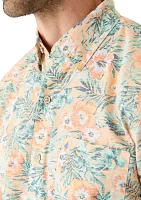 Dockside Chambray Printed Woven Shirt