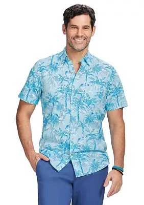 Dockside Chambray Printed Woven Shirt