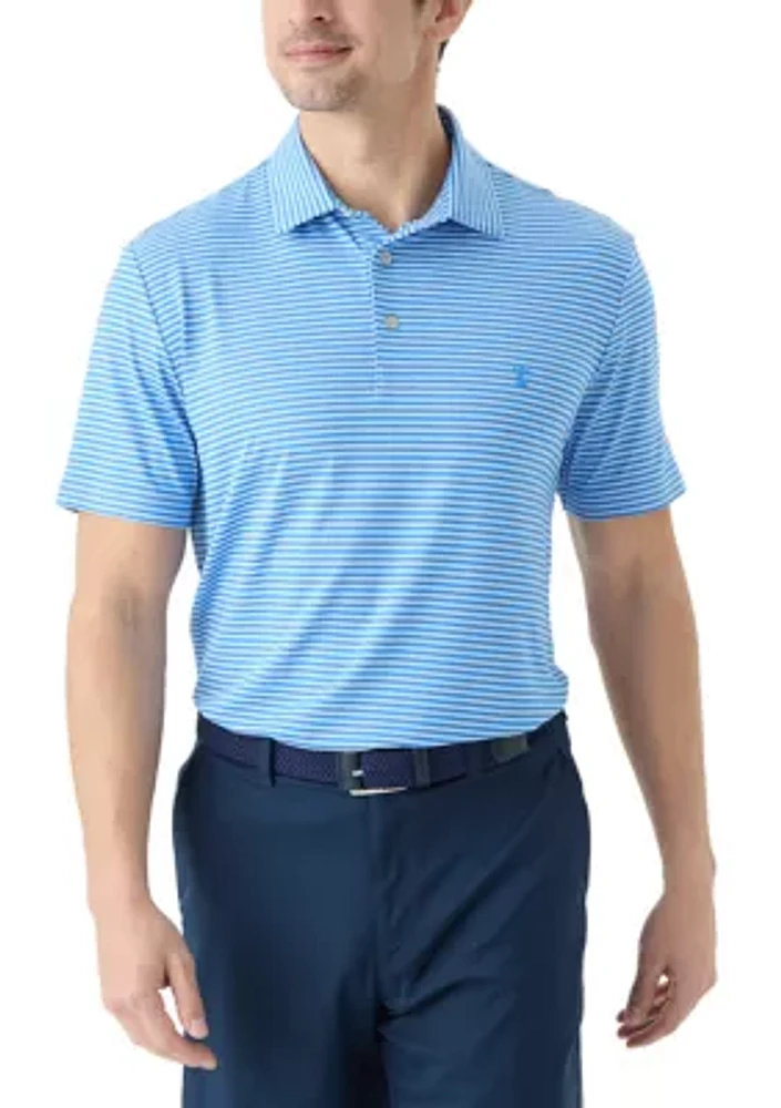 Clubhouse Stripe Polo Shirt