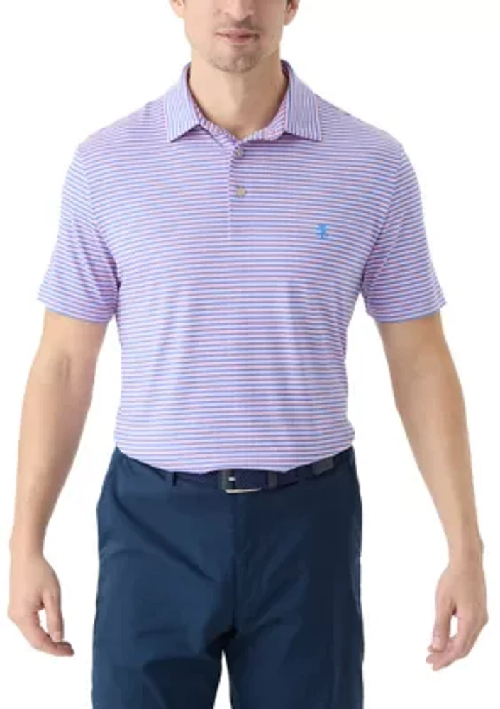 Clubhouse Stripe Polo Shirt