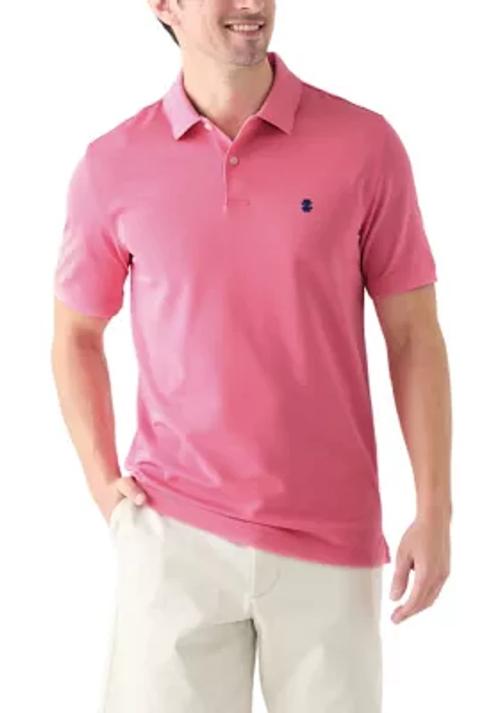 Short Sleeve Double Dye Polo Shirt