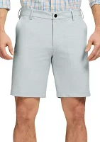 Traveler Flat Front 9.5'' Heather Shorts