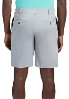 Flat Front Saltwater Twill Shorts - 9.5” Inseam