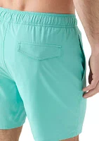 17” Solid Swim Trunks