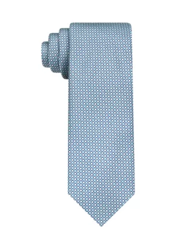 Micro Square Dot Tie