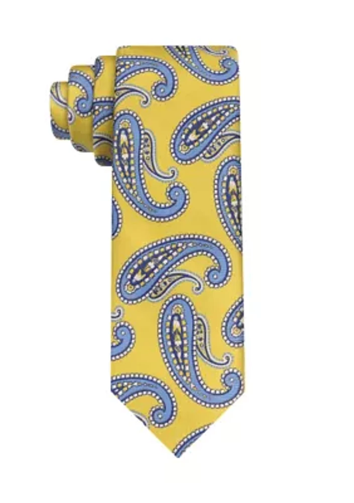 Spaced Paisley Tie
