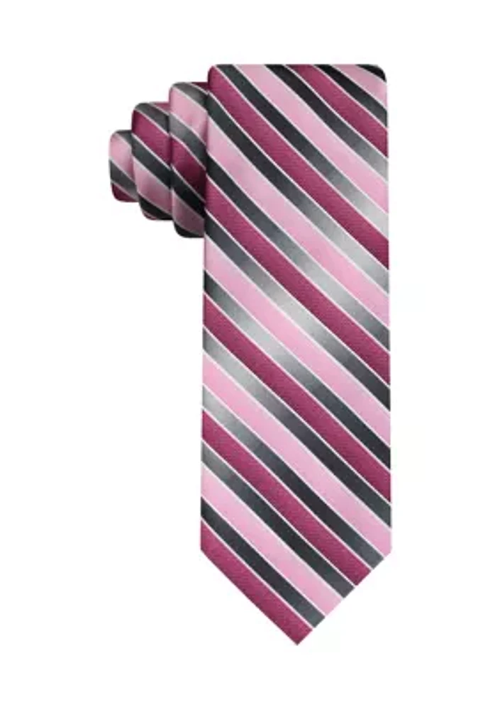Simple Shaded Stripe Necktie