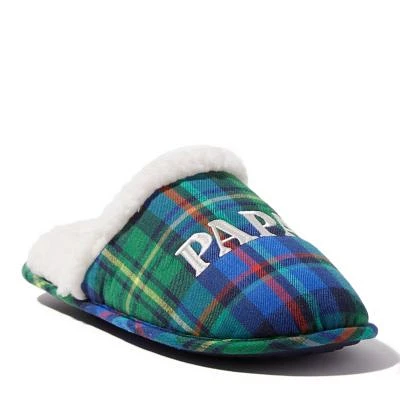 Papa Bear Plaid Scuff