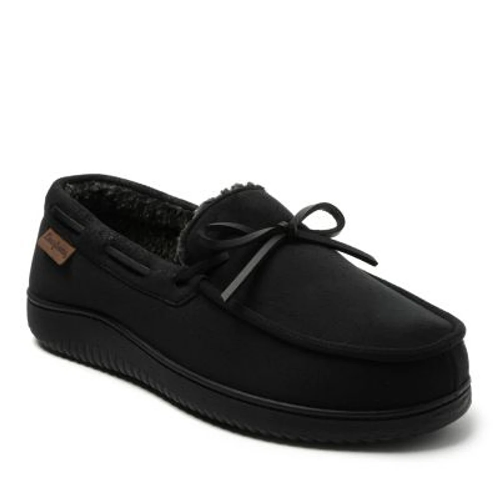 Pierce Microsuede Moc with Tie