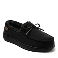 Pierce Microsuede Moc with Tie