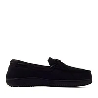 Pierce Microsuede Moc with Tie
