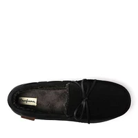 Pierce Microsuede Moc with Tie