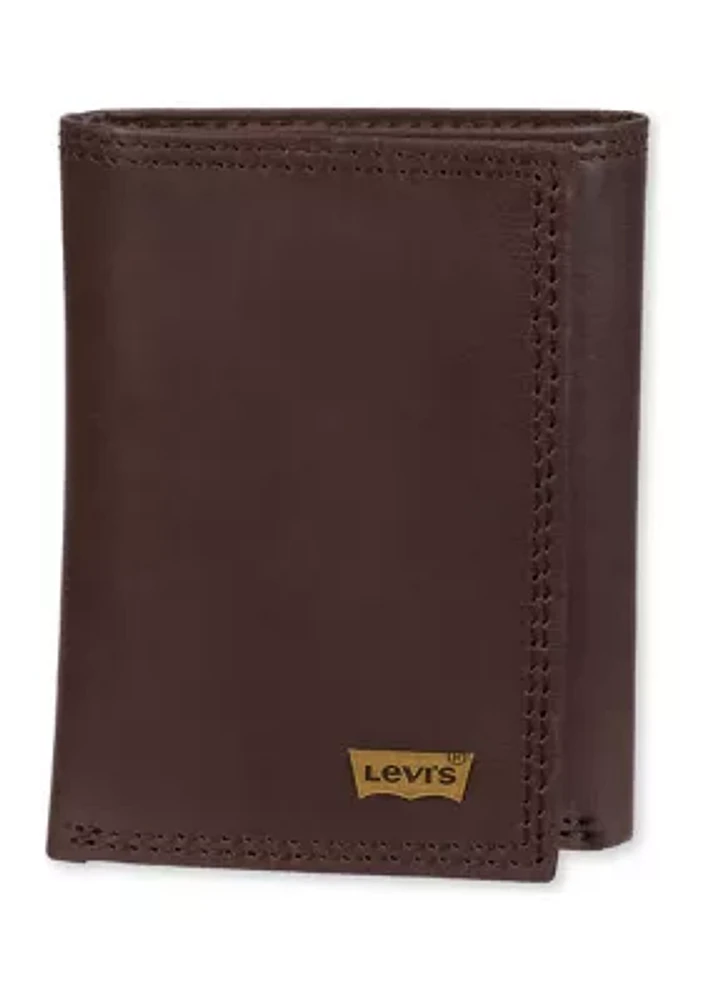 RFID Extra Capacity Trifold Wallet