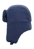 Corduroy Textured Trapper Hat
