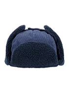 Corduroy Textured Trapper Hat
