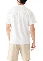 Embroidered Camp Shirt