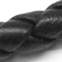 Black Leather Bracelet