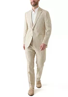 Men's Linen Classic Fit Suit Separate Pants