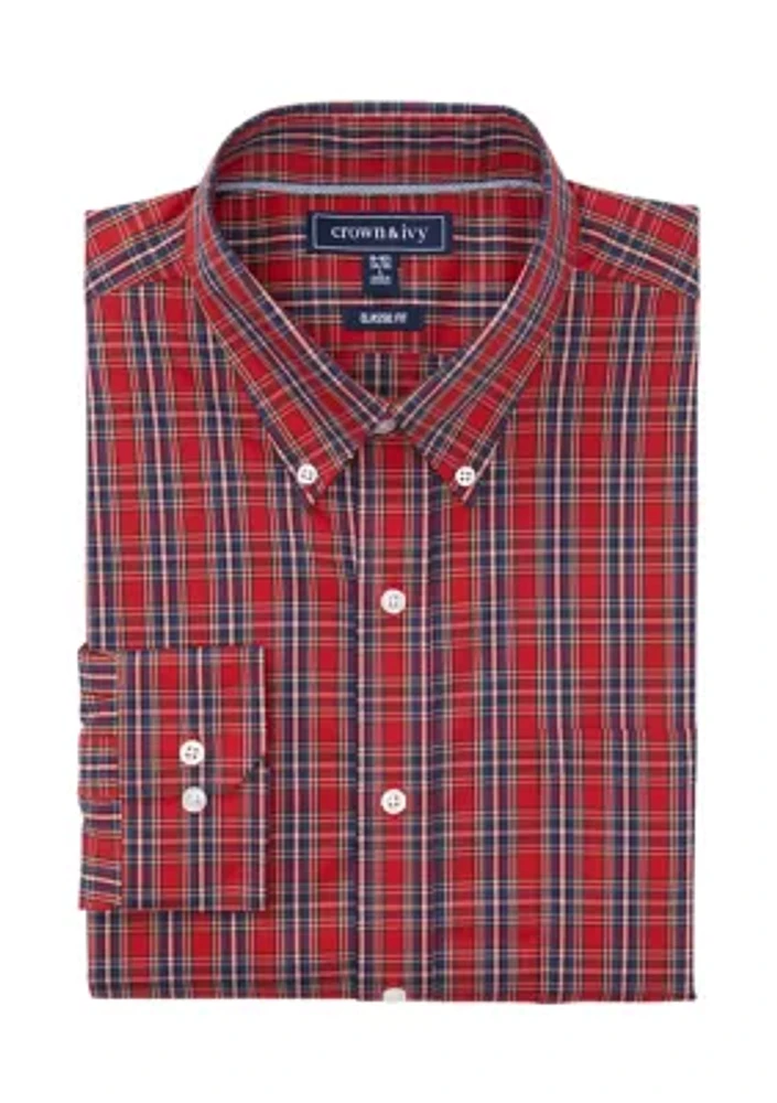 Plaid Dress Shirt
