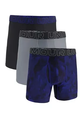 Performance Tech 6'' Boxer Briefs - 3 Pack