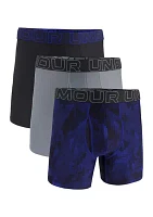 Performance Tech 6'' Boxer Briefs - 3 Pack