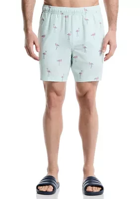 Flamingo Swim Trunks