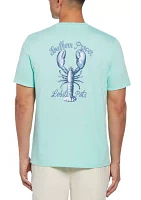 Short Sleeve Sopro Lobster Graphic T-Shirt