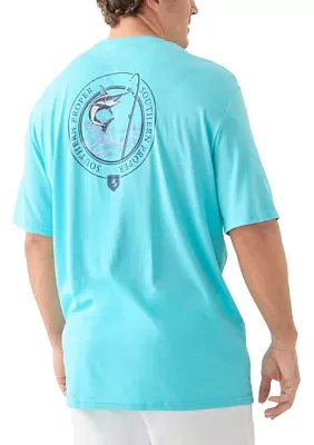 Big & Tall Fishing Graphic T-Shirt