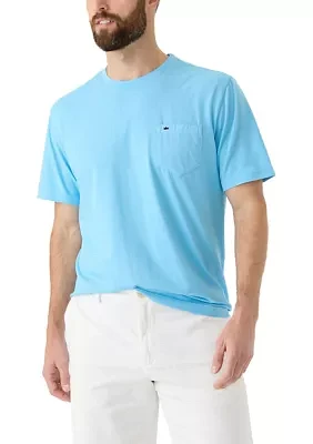 Short Sleeve Crew Neck Pocket T-Shirt