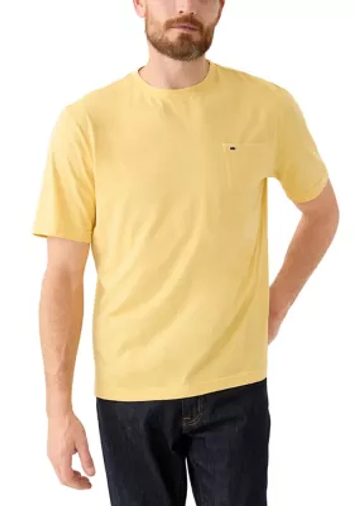 Short Sleeve Crew Neck Pocket T-Shirt