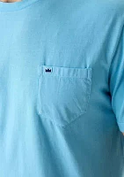 Short Sleeve Crew Neck Pocket T-Shirt