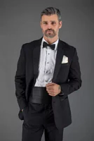 Sutton Solid Color Silk Bow Tie