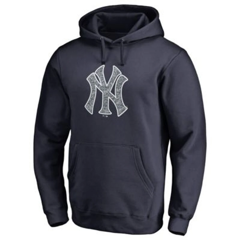 MLB New York Yankees Static Logo Pullover Hoodie