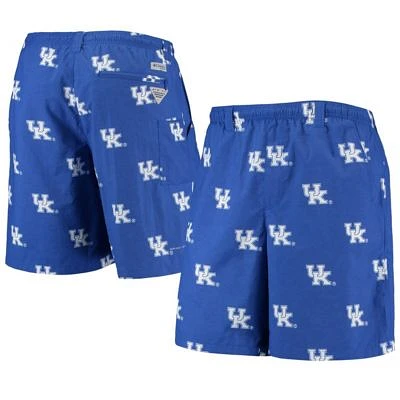 NCAA PFG Kentucky Wildcats Backcast II 8" Omni-Shade Hybrid Shorts